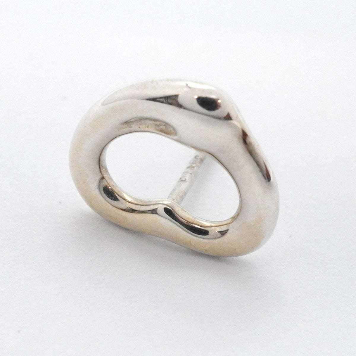【5jhb0638】ティファニー ピアス オープンハート シルバー925【中古】レディース