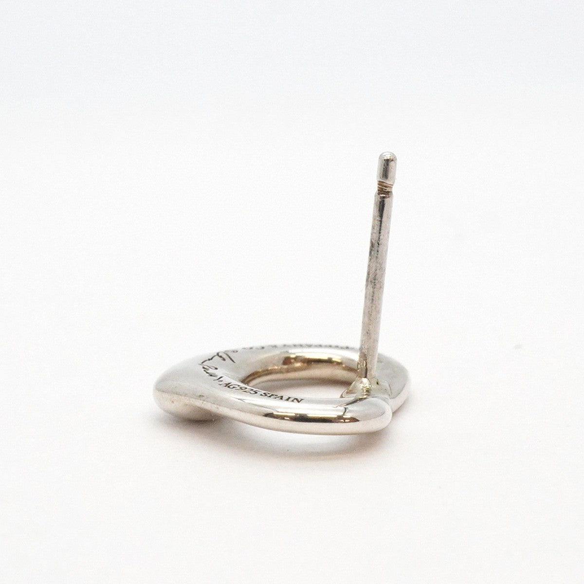 【5jhb0638】ティファニー ピアス オープンハート シルバー925【中古】レディース