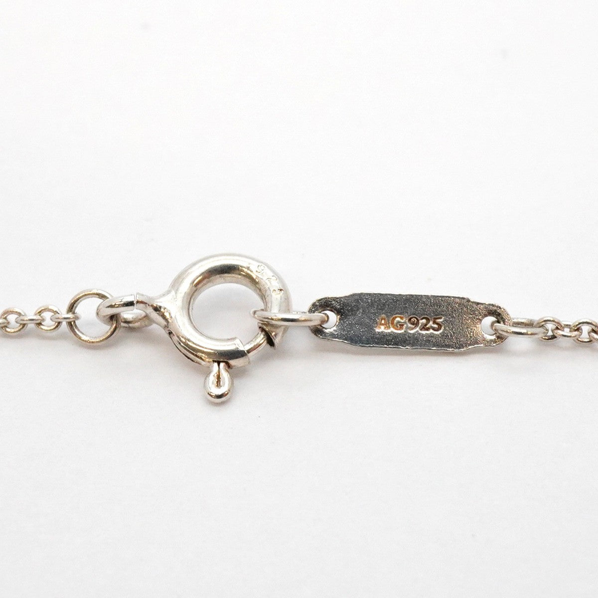 【5jhb0641】ティファニー ネックレス クマ シルバー925【中古】レディース