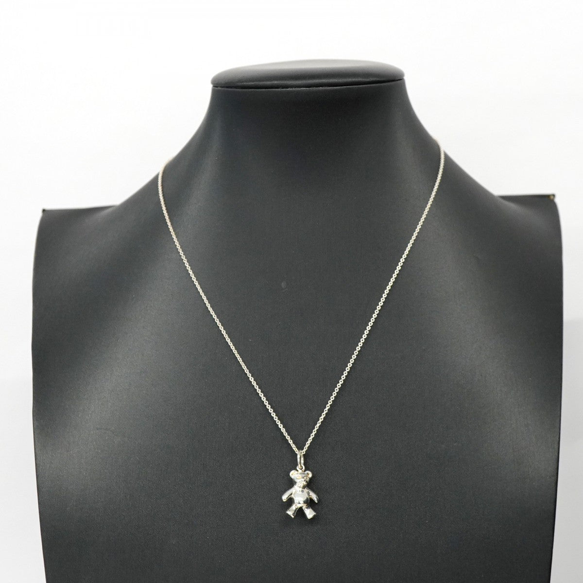 【5jhb0641】ティファニー ネックレス クマ シルバー925【中古】レディース