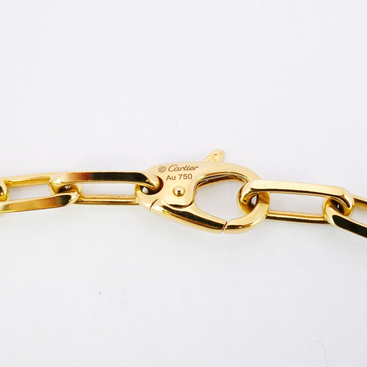 【5jhb0781】カルティエ ネックレス サントスドゥカルティエ K18YG イエローゴールド【中古】メンズ レディース ユニセックス