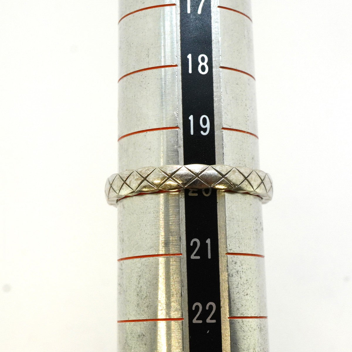 ★在庫処分★最終価格★SALE【5jib0053】シャネル リング ココクラッシュ K18WG ホワイトゴールド #61【中古】メンズ