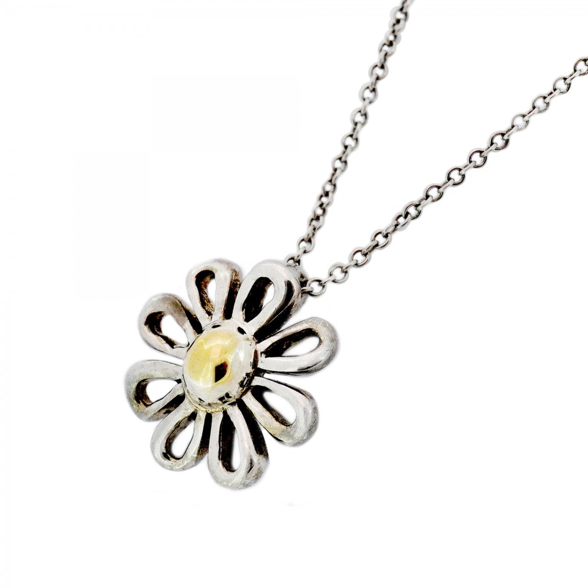 【極美品】ティファニー　デイジーネックレス　シルバー925 新品仕上げ済 新同 極美品 ティファニー vintage TIFFANY & CO