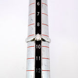 【5jmb0453】ティファニー リング ハーモニー 1PD Pt950 プラチナ ダイヤモンド 0.34ct 9.5号【中古】レディース