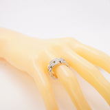 【5jmb0461】カルティエ リング マイヨンパンテール K18WG ホワイトゴールド ダイヤモンド #57【中古】メンズ レディース ユニセックス