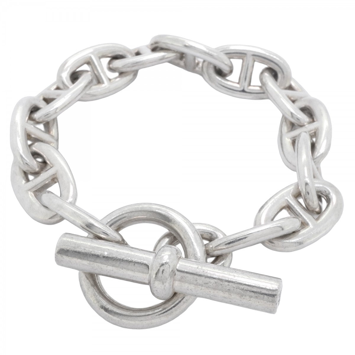 5job0070】エルメス ブレスレット シェーヌダンクル TGM 13コマ