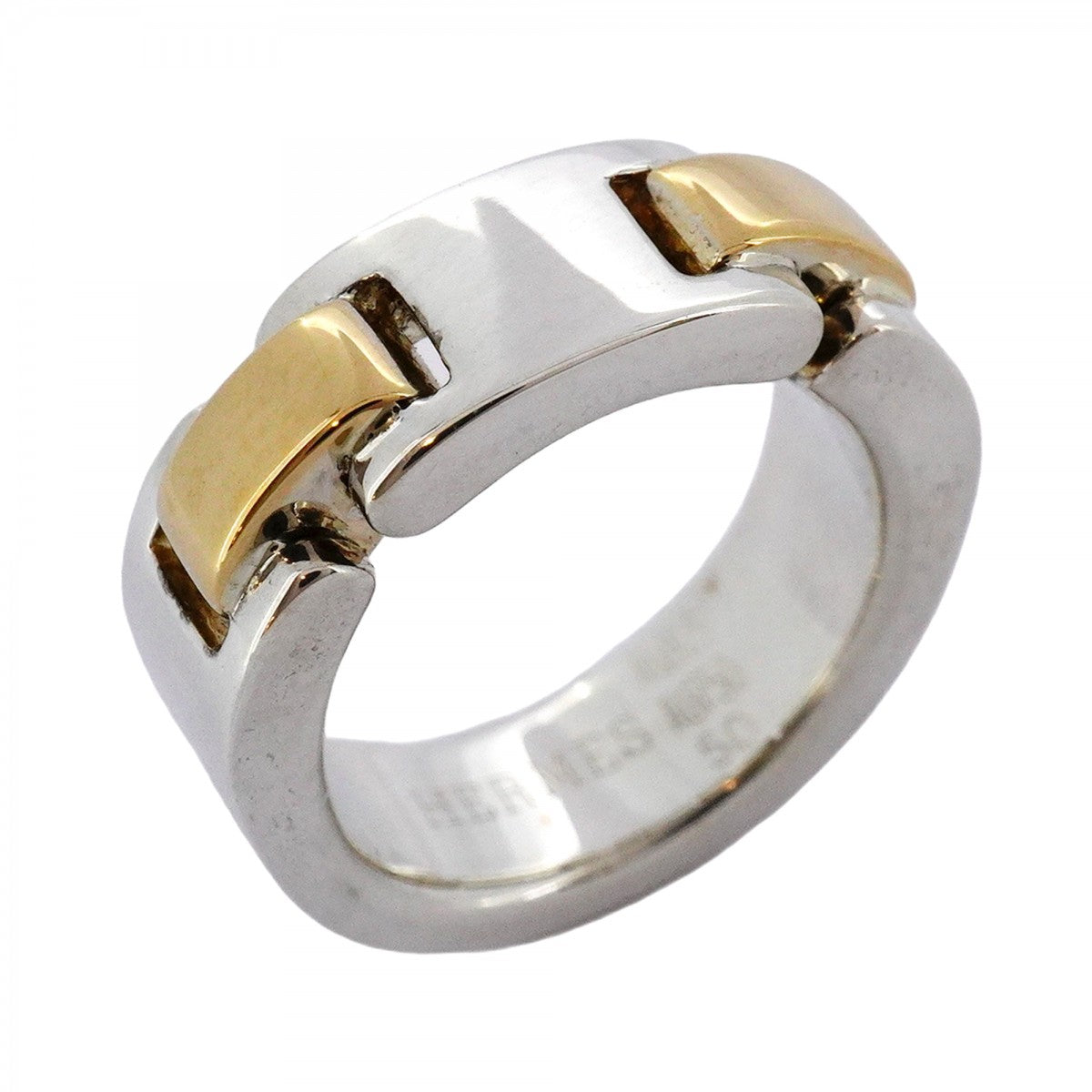 HERMES　エルメス　ヘラクレスルナパーク　ヴィンテージ リング 超美品】HERMES エルメス ヘラクレスルナパーク ヴィンテージリング