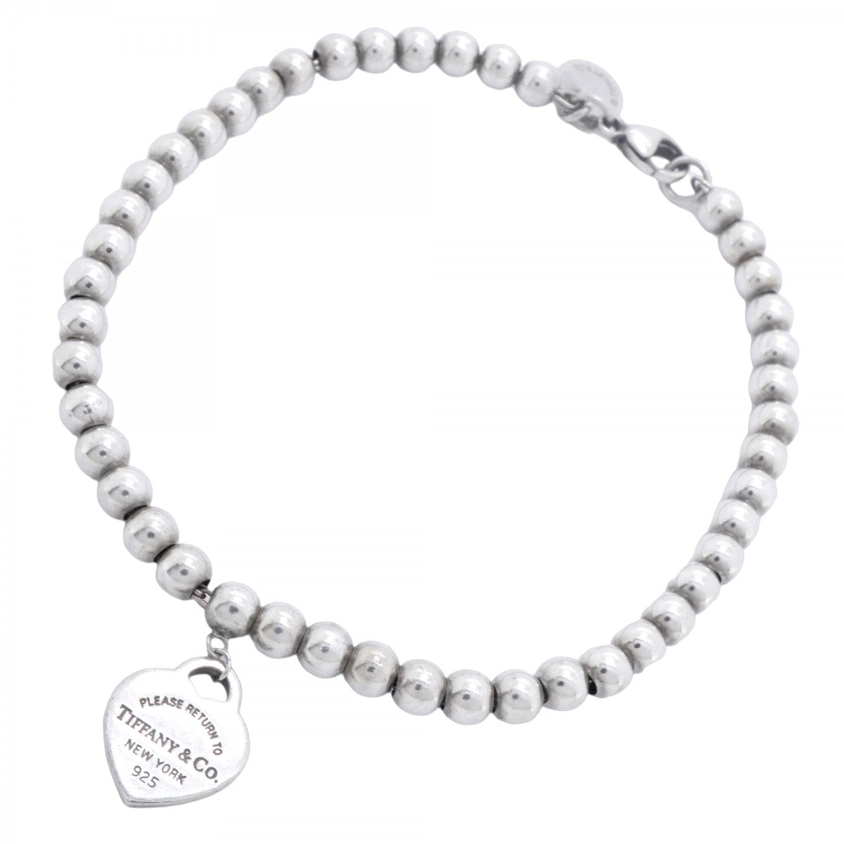 5job0649】ティファニー ブレスレット リターントゥハート/ボール