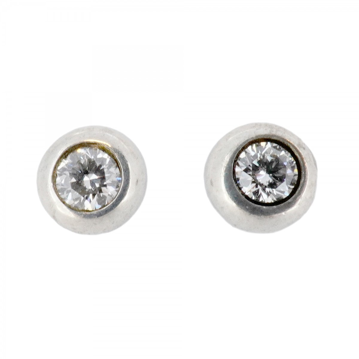 5job0669】ティファニー ピアス バイザヤード 1PD シルバー925