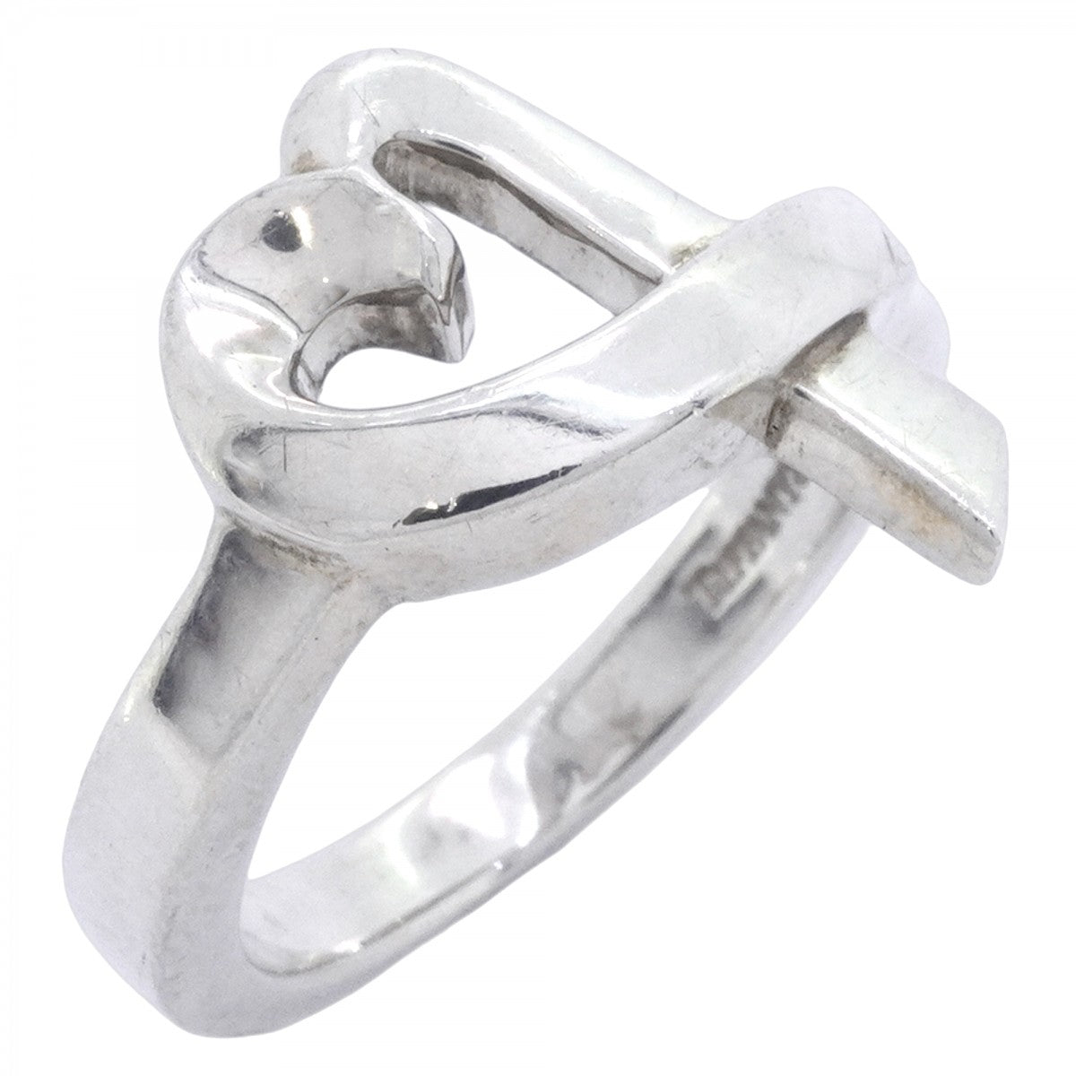 5job0678】ティファニー リング ラビングハート シルバー925 10.5号