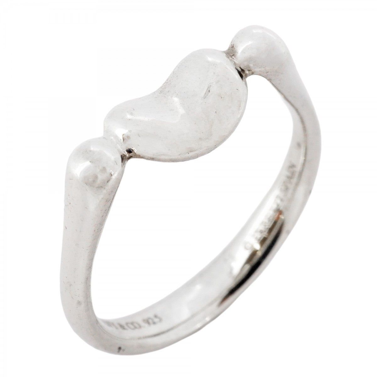 5job0725】ティファニー リング ビーン シルバー925 11号【中古