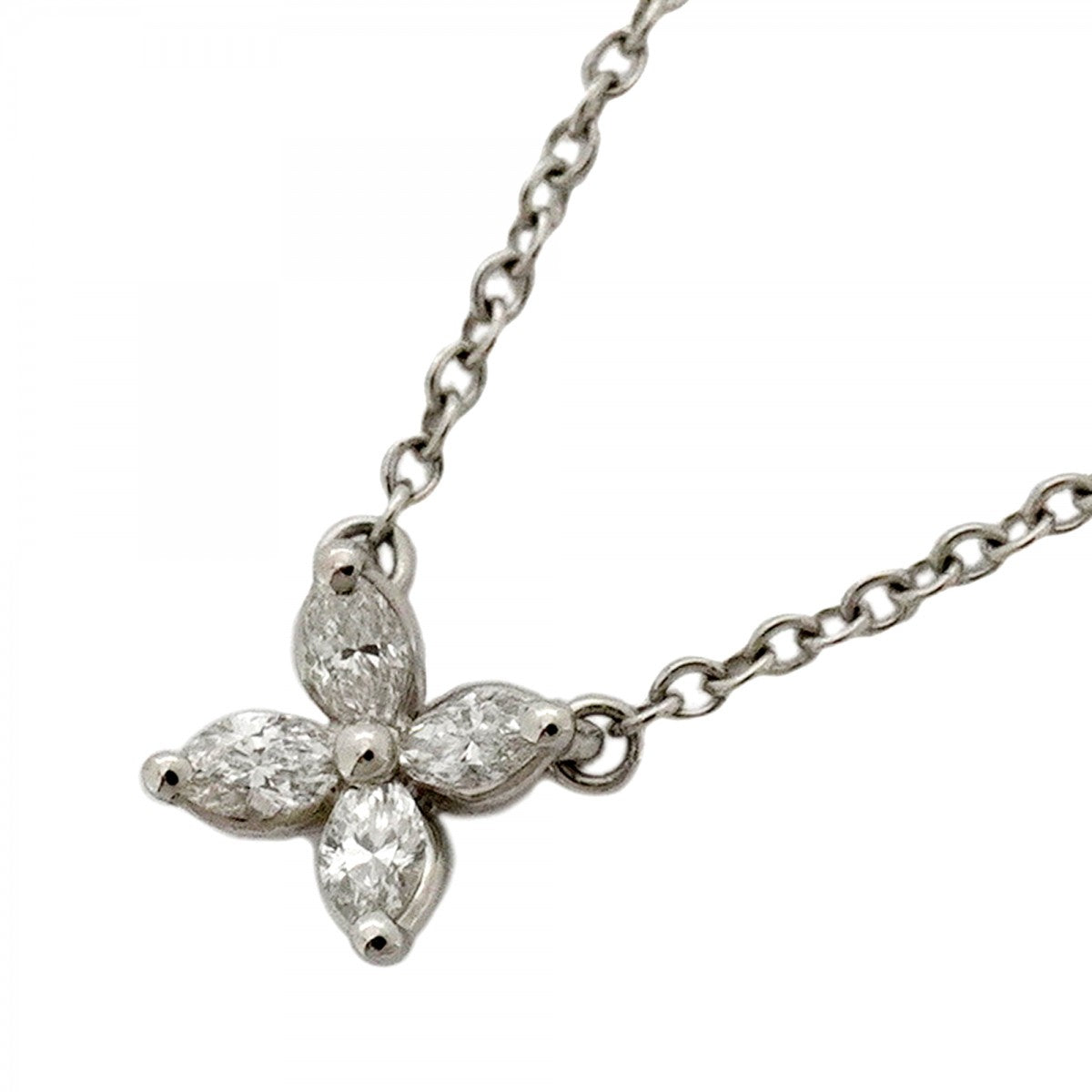 5job0783】ティファニー ネックレス ビクトリア ミニ Pt950 プラチナ