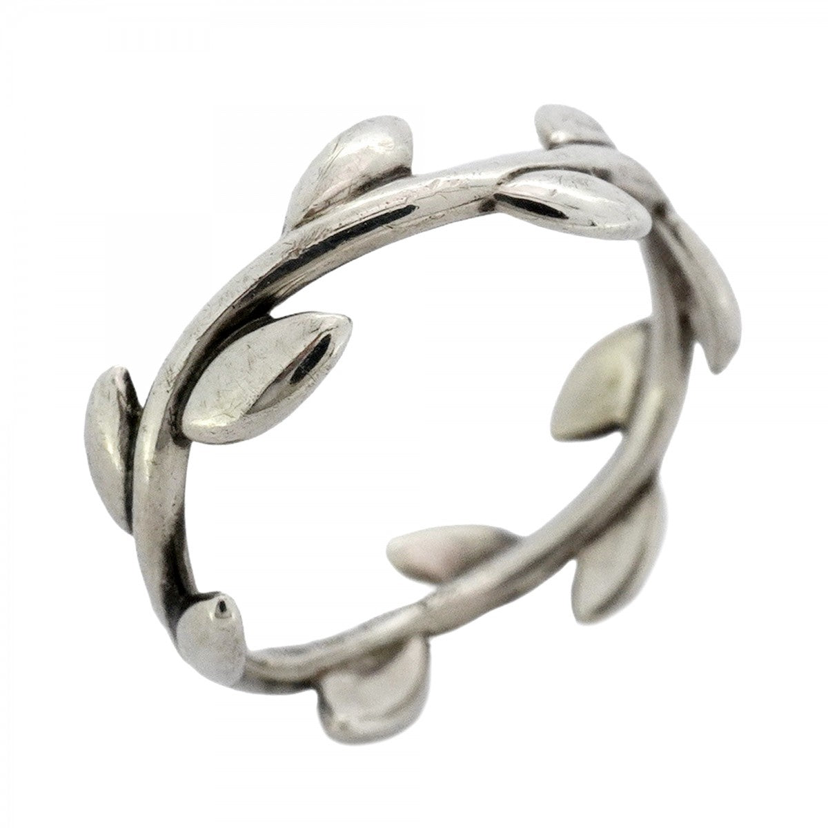 5job0785】ティファニー リング オリーブリーフ シルバー925 7号【中古