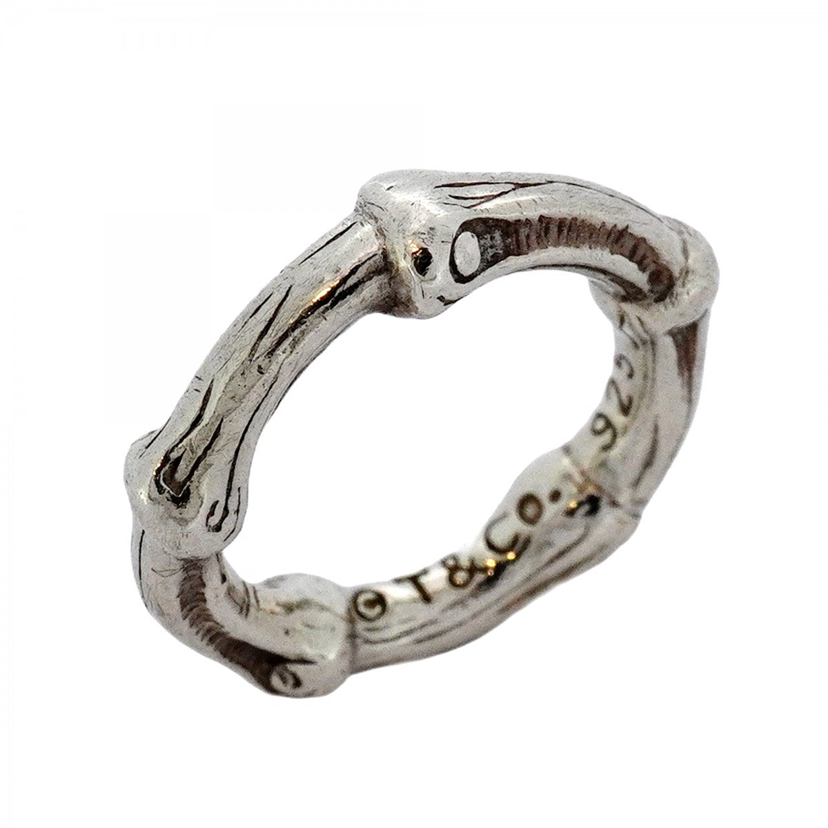 5jpb0054】ティファニー リング バンブー シルバー925 5号【中古