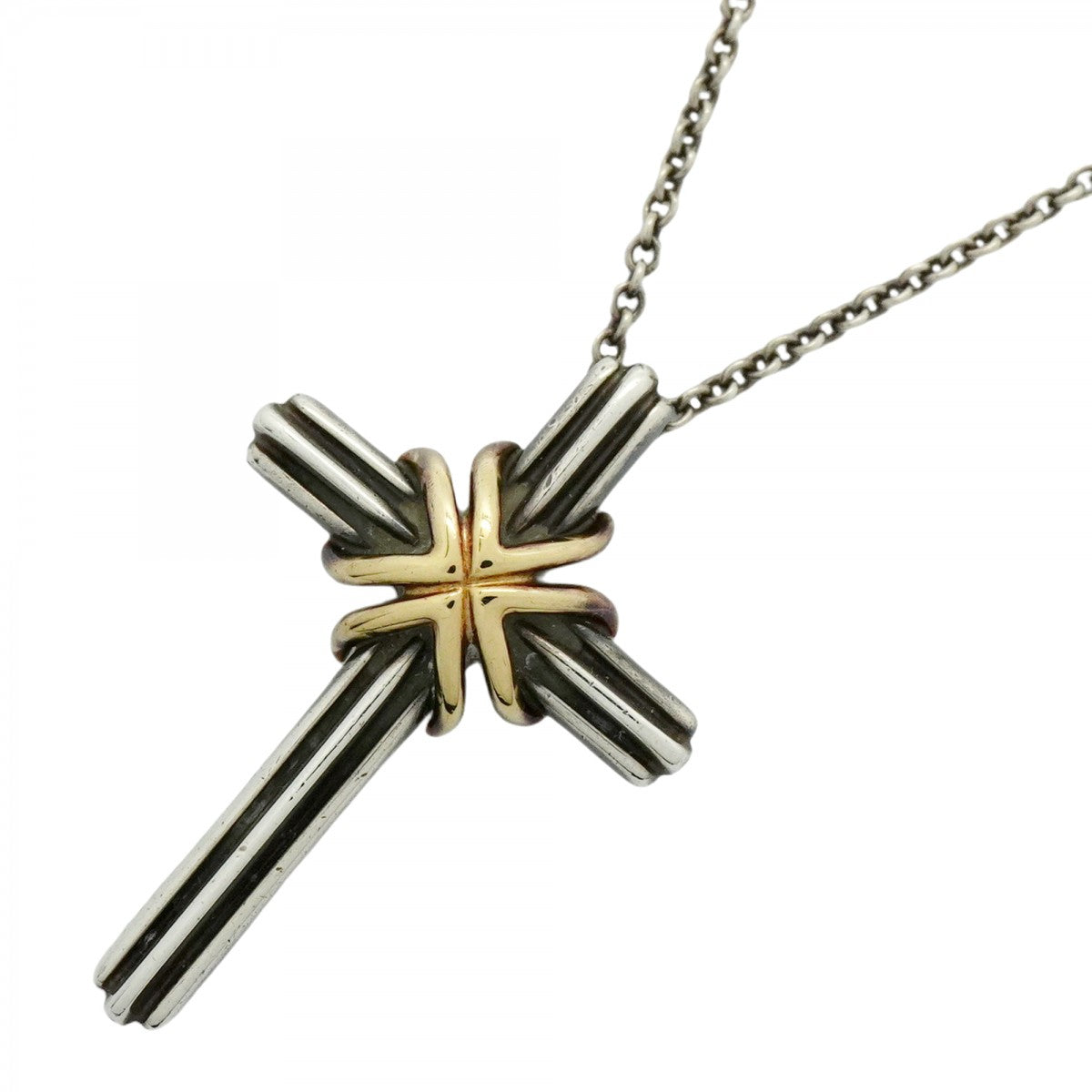 ティファニー シグネチャークロス ネックレス イエローゴールド シルバー925 楽天市場】ティファニー ネックレス レディース シグネチャー クロス