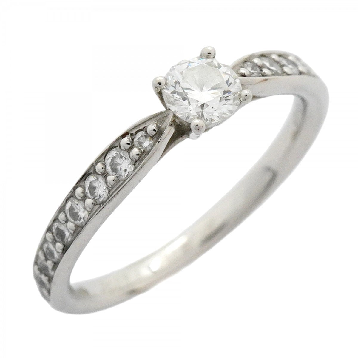 5jpb0217】ティファニー リング ハーモニー ハーフエタニティ Pt950