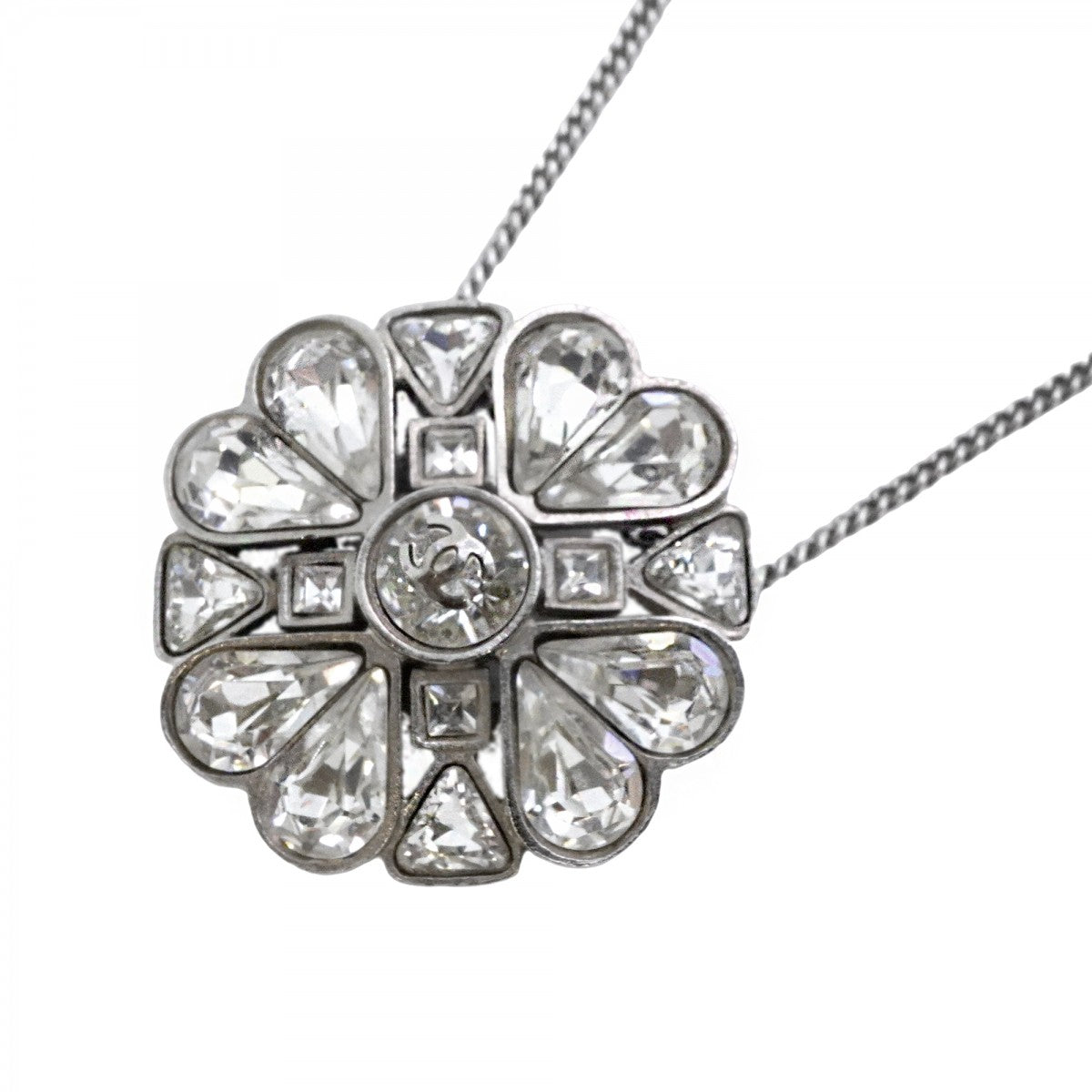 5jpb0473】シャネル ネックレス ココマーク クローバーモチーフ メタル