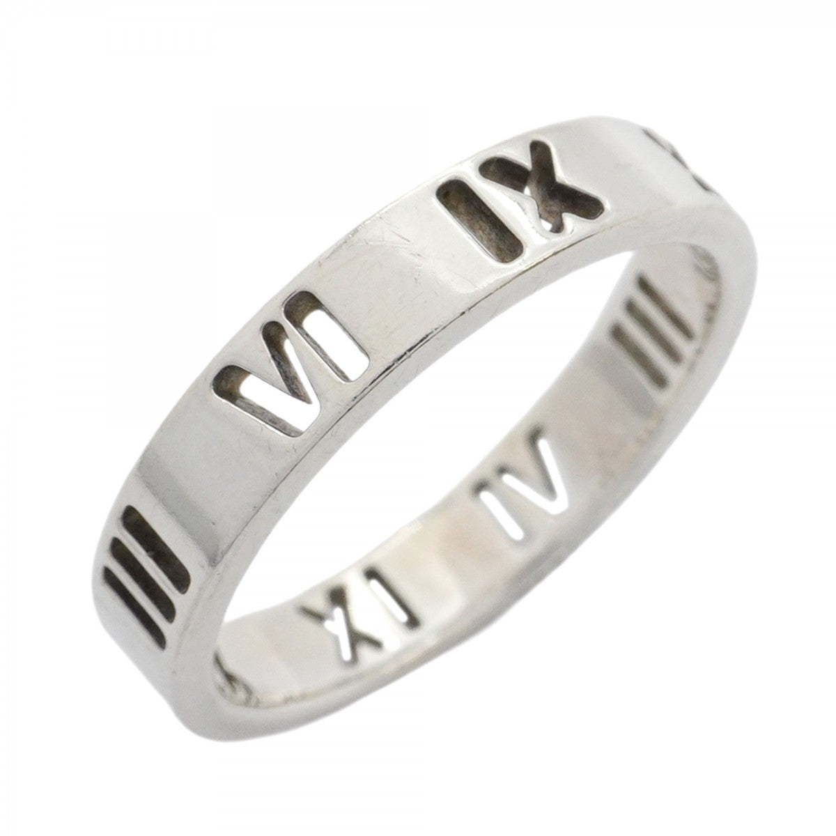 5jpb0550】ティファニー リング アトラス ナロー シルバー925 10号