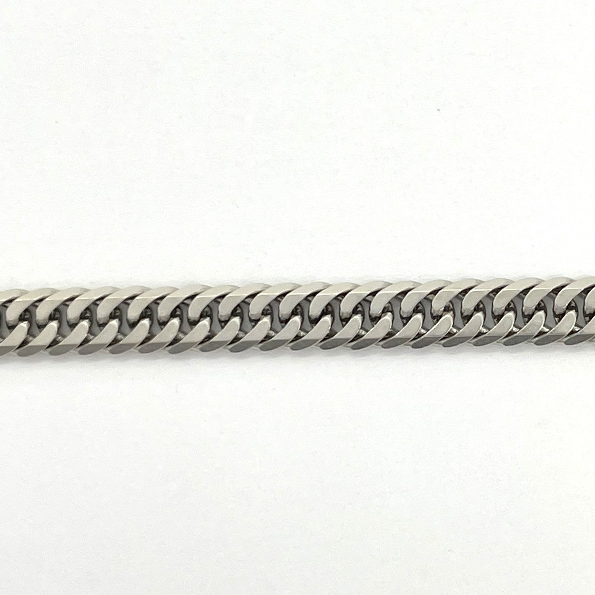 【5khd323】喜平 ブレスレット Pt850 プラチナ 6面 ダブル 18.3cm 10.4g キヘイ【中古】メンズ レディース ユニセックス