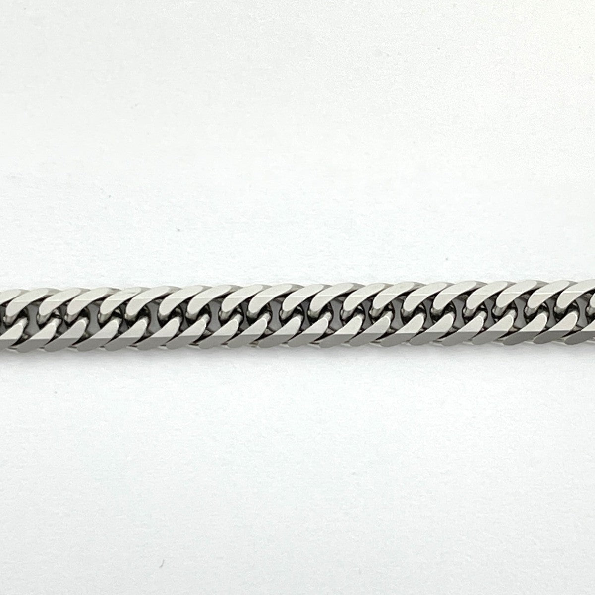 【5khe006】喜平 ネックレス Pt850 プラチナ 6面 ダブル 50.2cm 30.4g キヘイ【中古】メンズ レディース ユニセックス