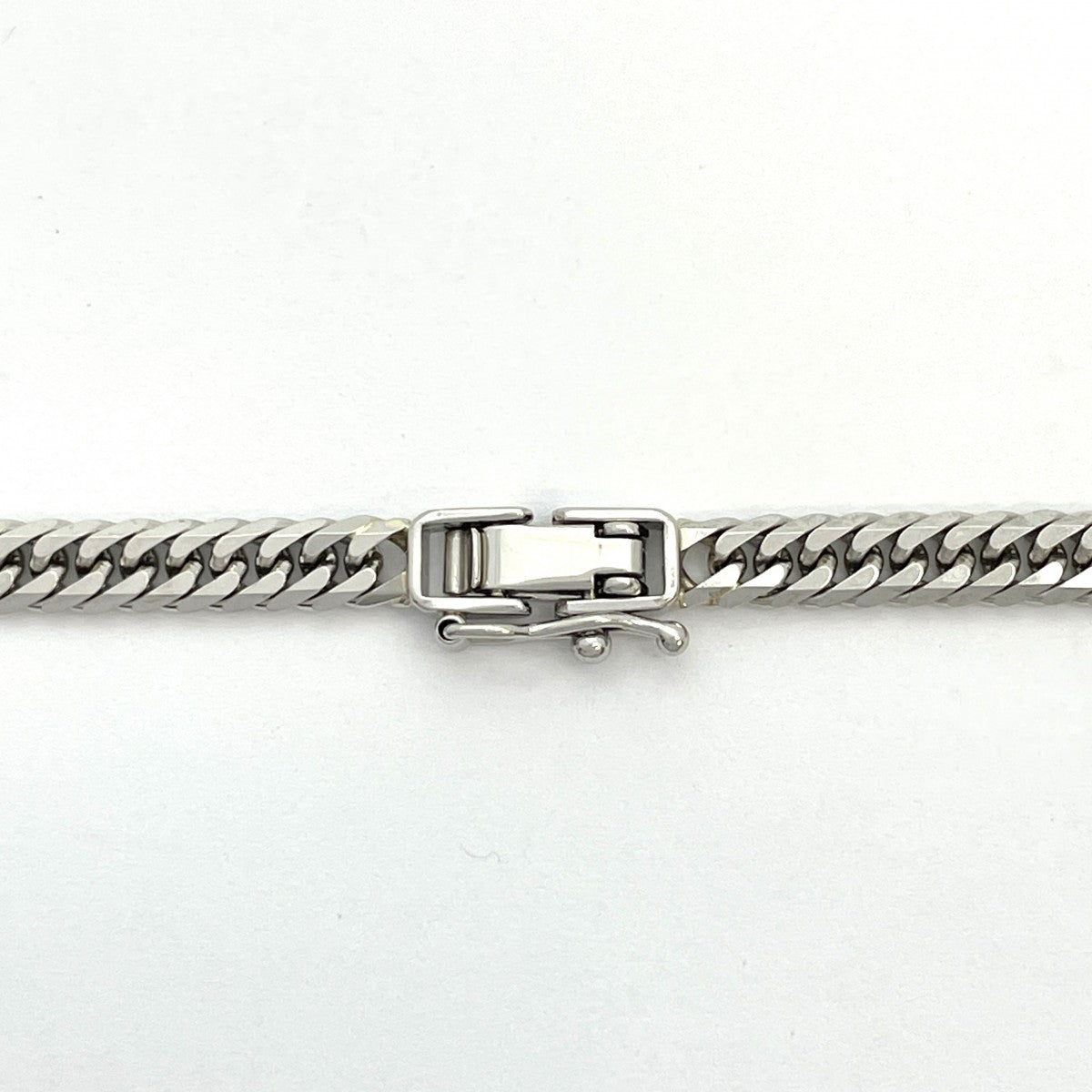 【5khe006】喜平 ネックレス Pt850 プラチナ 6面 ダブル 50.2cm 30.4g キヘイ【中古】メンズ レディース ユニセックス