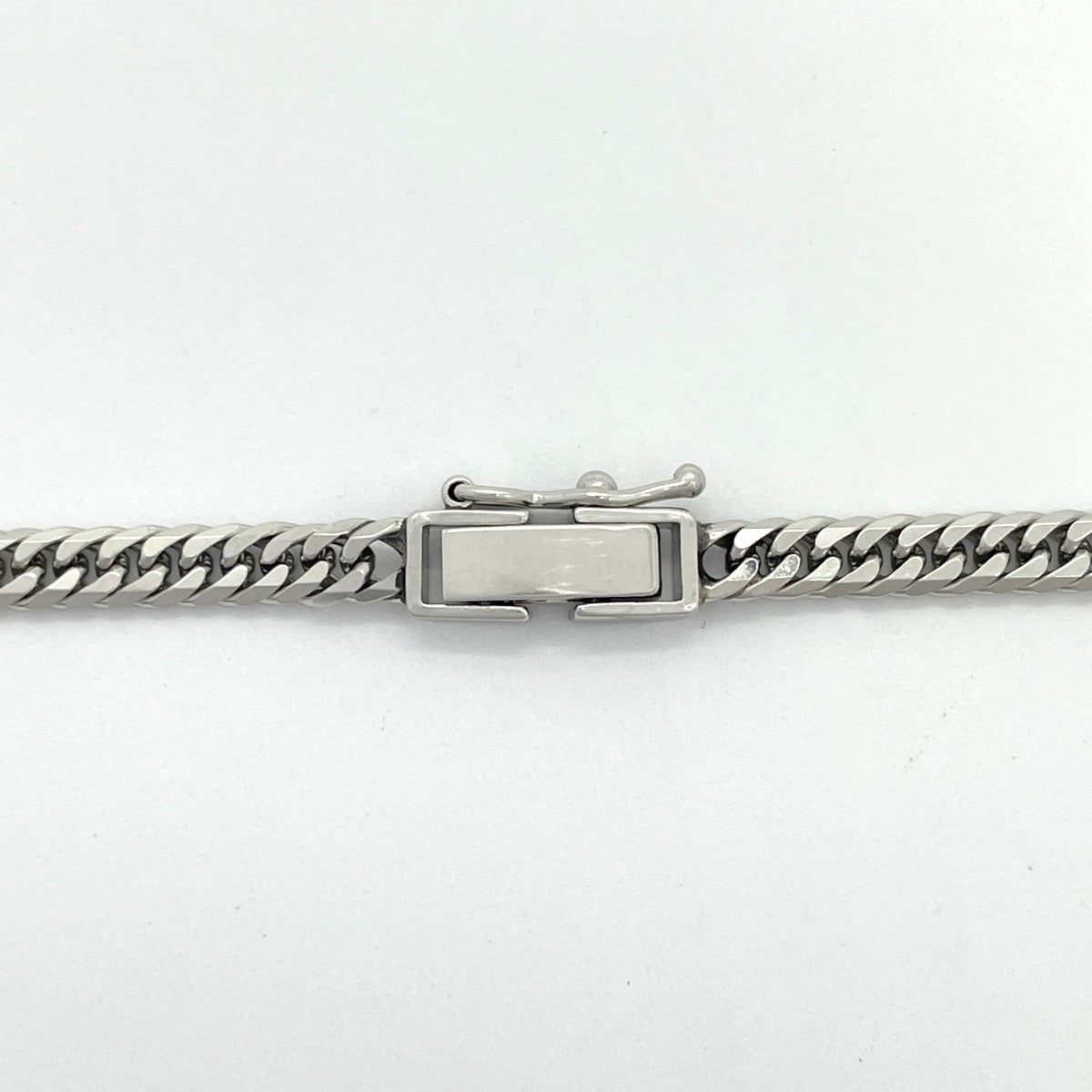 【5khe036】喜平 ネックレス Pt850 プラチナ 6面 ダブル 60.1cm 30.7g キヘイ【中古】メンズ レディース ユニセックス