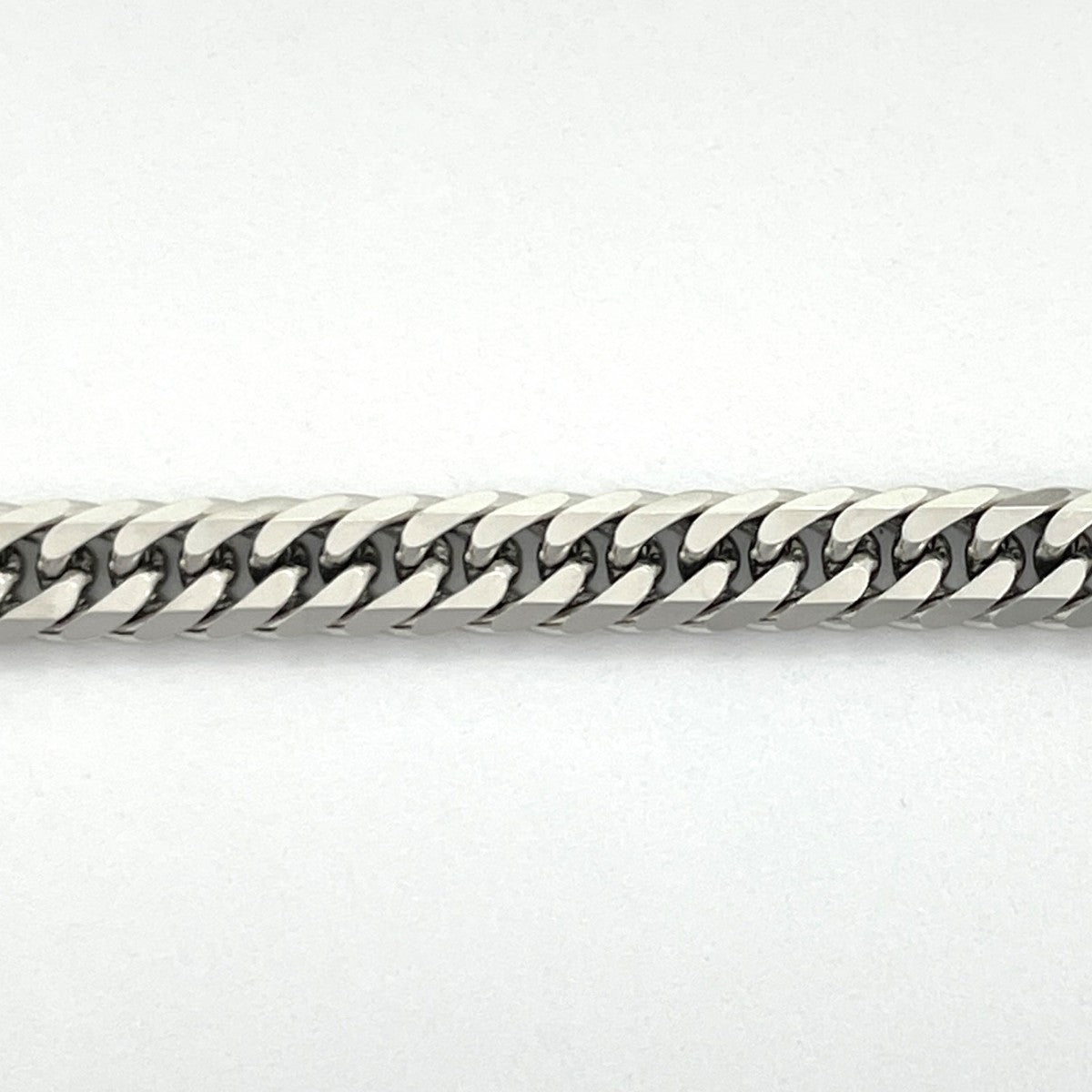 【5khe036】喜平 ネックレス Pt850 プラチナ 6面 ダブル 60.1cm 30.7g キヘイ【中古】メンズ レディース ユニセックス