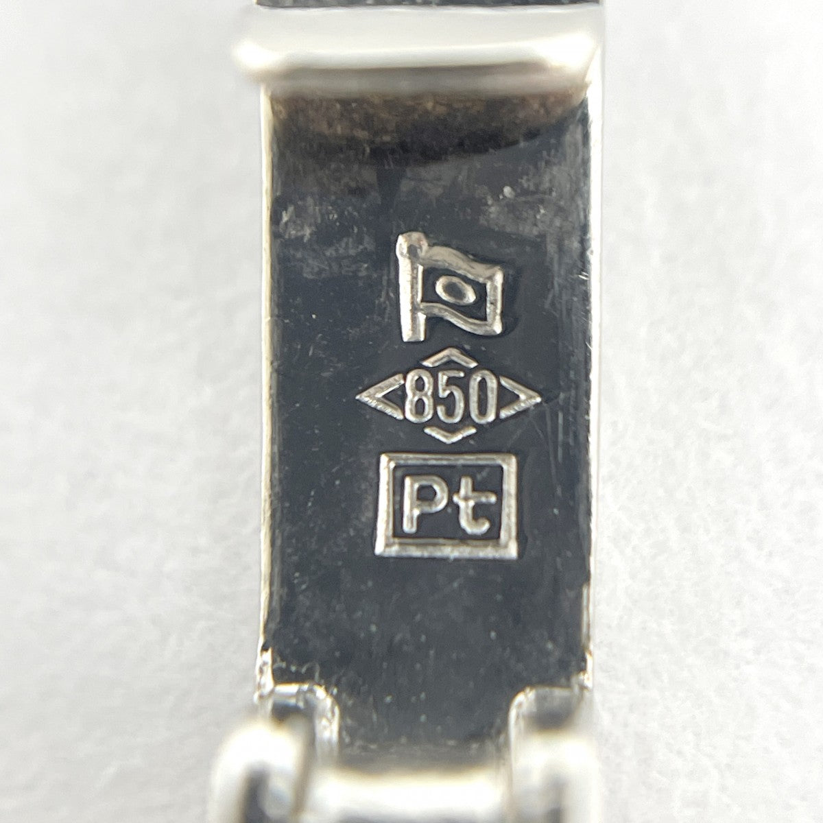 【5khe036】喜平 ネックレス Pt850 プラチナ 6面 ダブル 60.1cm 30.7g キヘイ【中古】メンズ レディース ユニセックス