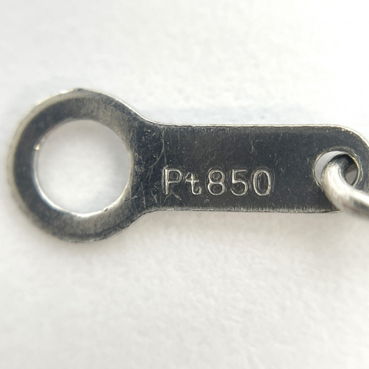 【5khe052】喜平 ネックレス Pt850 プラチナ 2面 シングル 52.1cm 17.3g キヘイ【中古】メンズ レディース ユニセックス