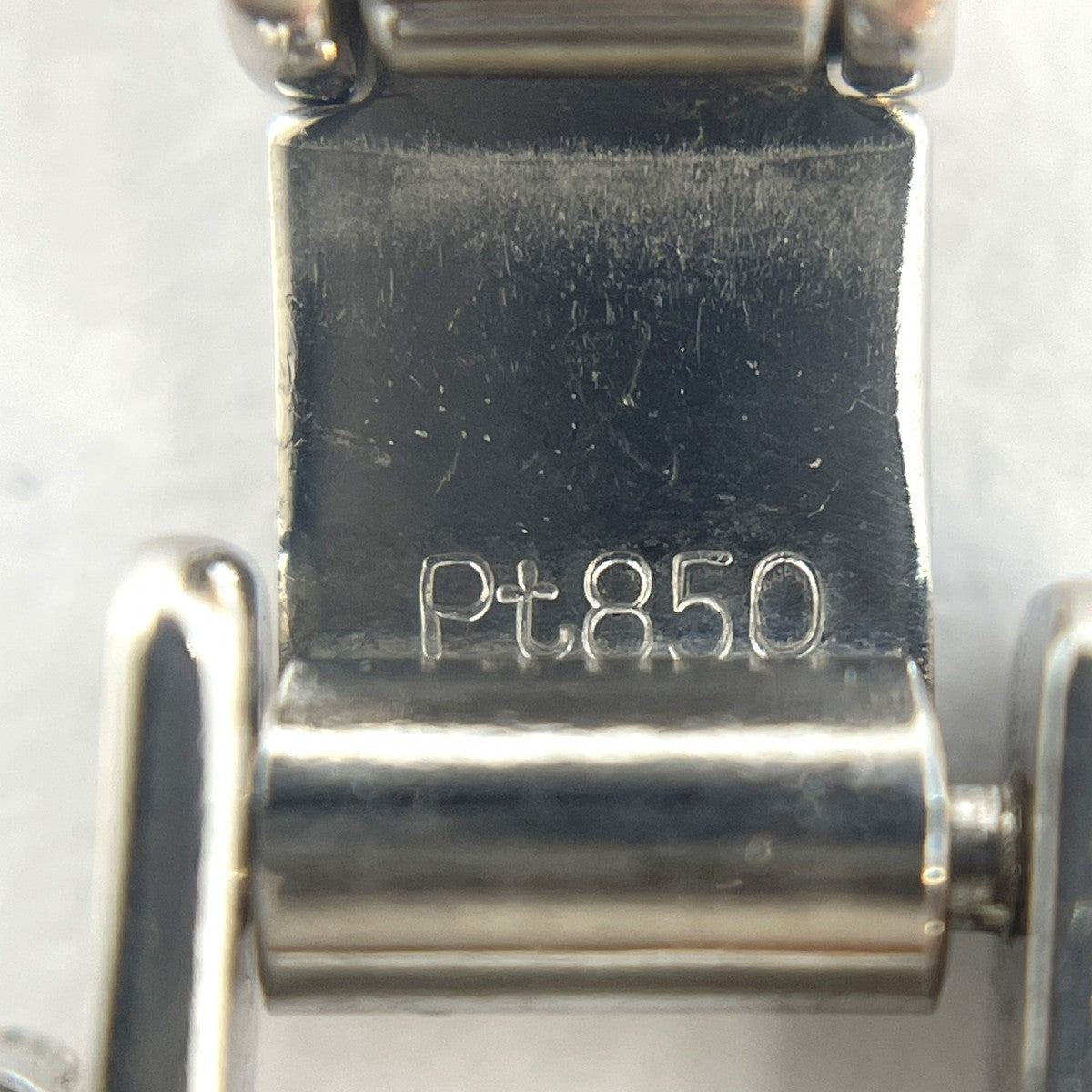 【5khf011】喜平 ネックレス Pt850 プラチナ 6面 ダブル 50.5cm 42g キヘイ【中古】メンズ レディース ユニセックス