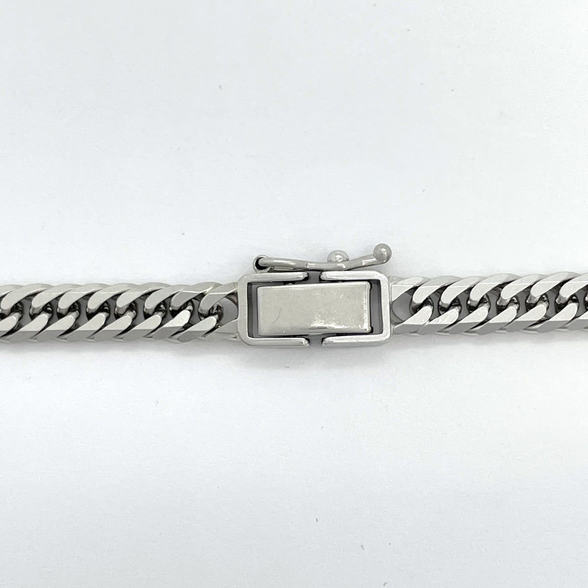 【5khf011】喜平 ネックレス Pt850 プラチナ 6面 ダブル 50.5cm 42g キヘイ【中古】メンズ レディース ユニセックス