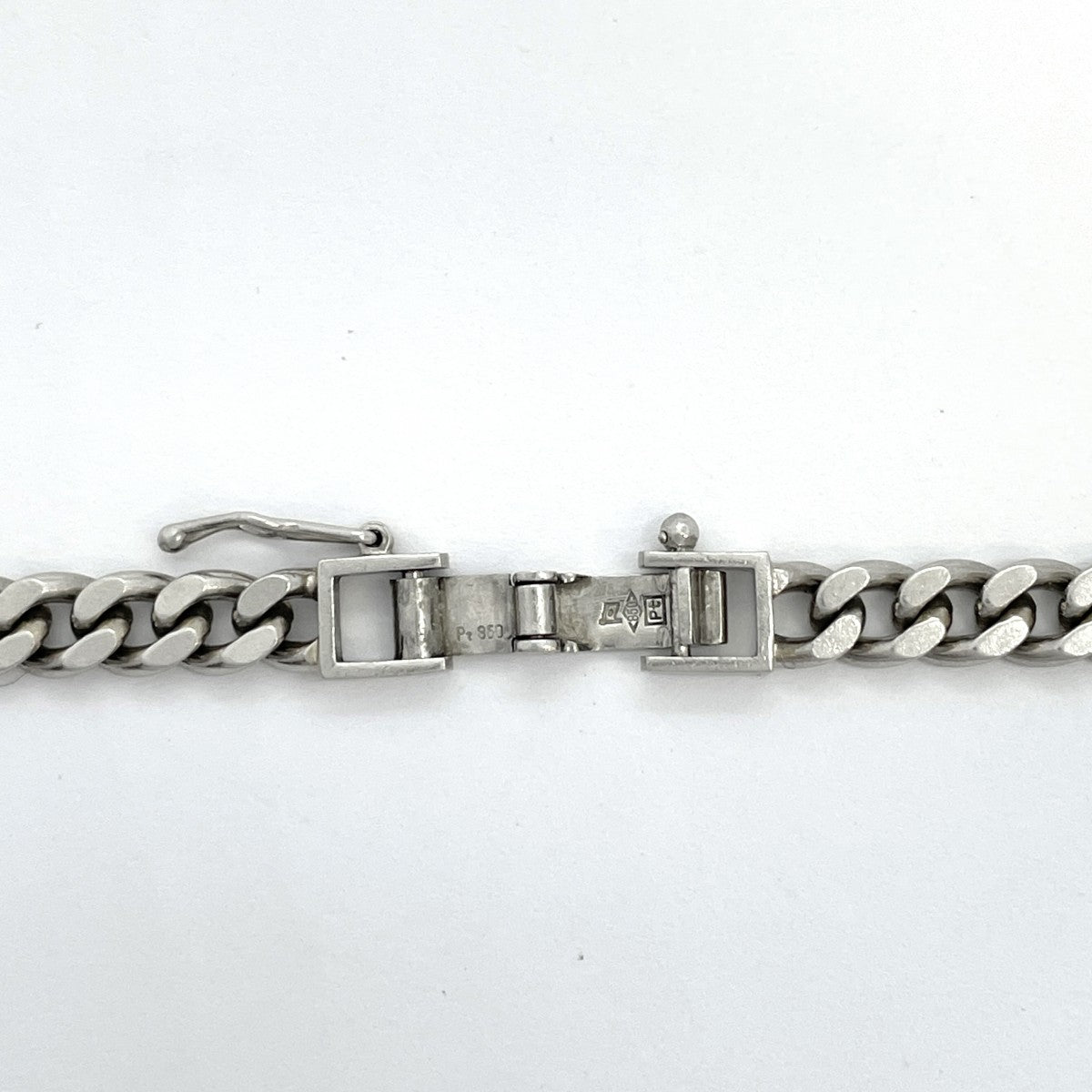 【5khf019】喜平 ネックレス Pt850 プラチナ 2面 シングル 52.2cm 50.2g キヘイ【中古】メンズ レディース ユニセックス