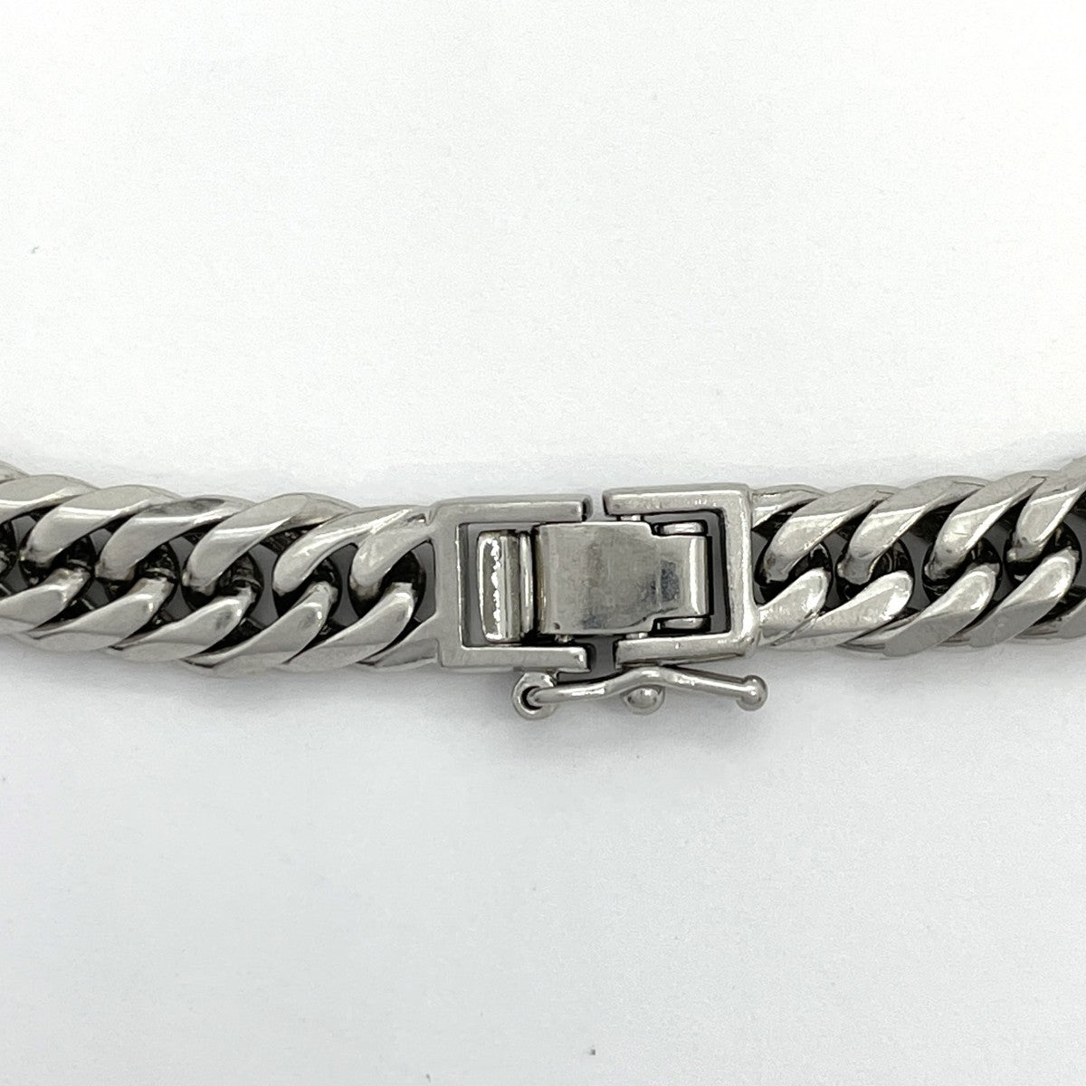 【5khf020】喜平 ブレスレット Pt850 プラチナ 6面 ダブル 18.7cm 30.6g キヘイ【中古】メンズ レディース ユニセックス