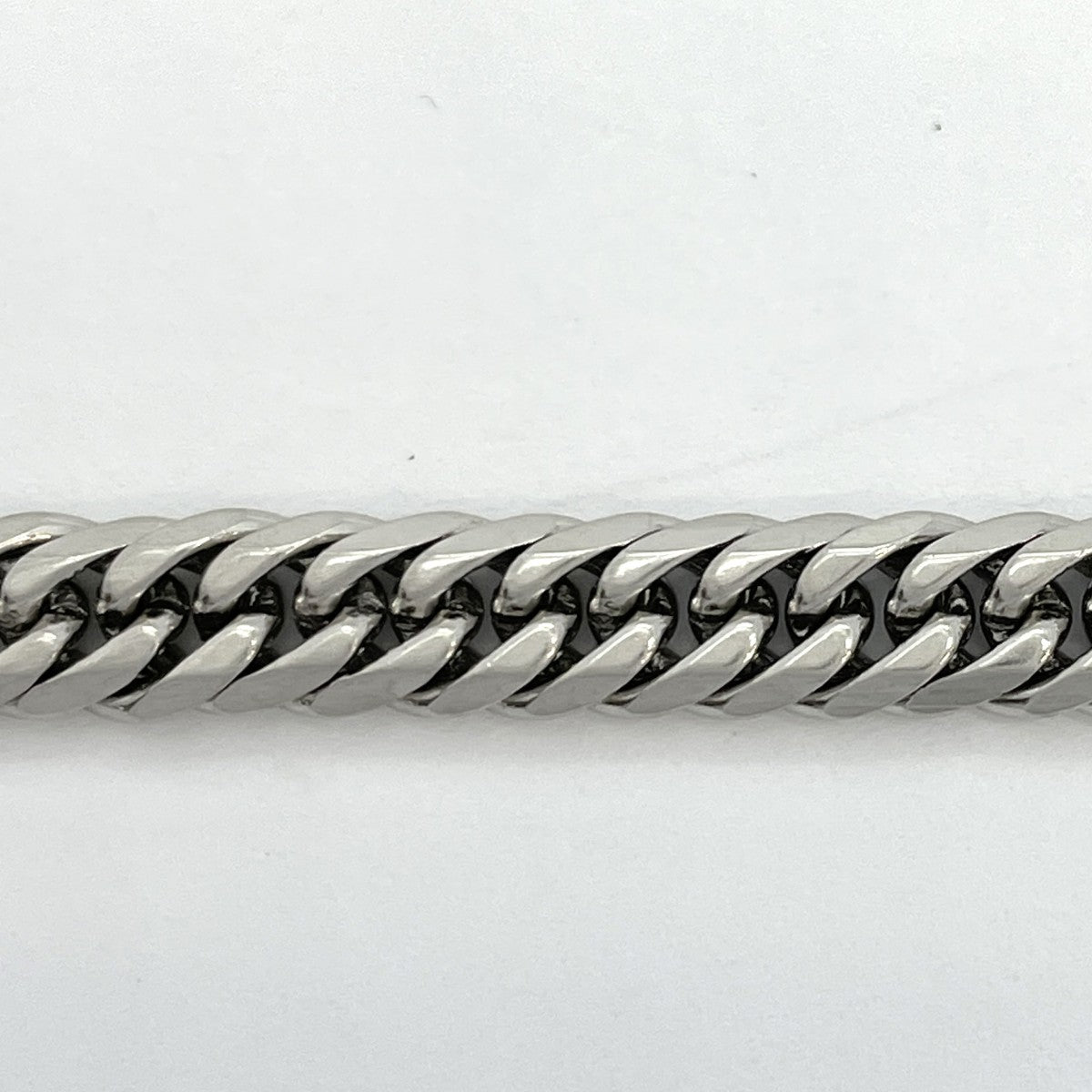 【5khf020】喜平 ブレスレット Pt850 プラチナ 6面 ダブル 18.7cm 30.6g キヘイ【中古】メンズ レディース ユニセックス