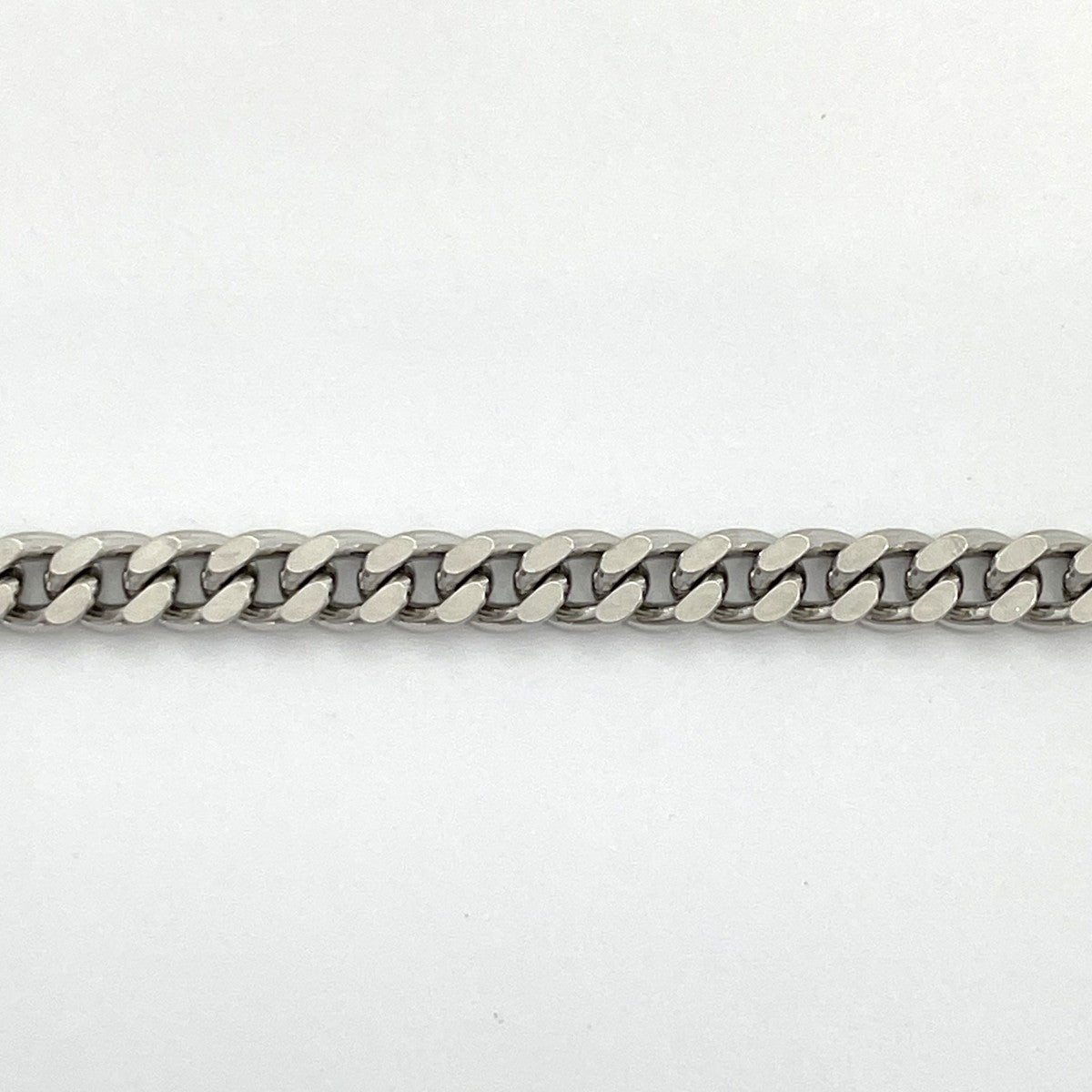 【5khf028】喜平 ブレスレット Pt850 プラチナ 2面 シングル 17.8cm 10.9g キヘイ【中古】メンズ レディース ユニセックス