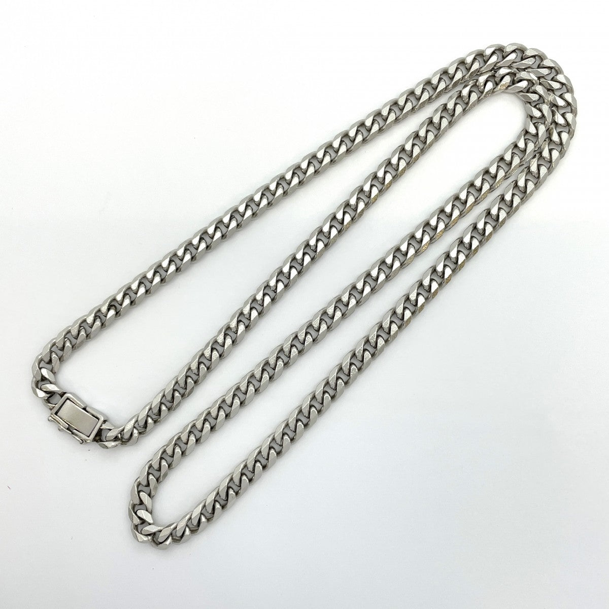 【5khf029】喜平 ネックレス Pt850 プラチナ 8面 シングル 59.7cm 93.3g キヘイ【中古】メンズ レディース ユニセックス