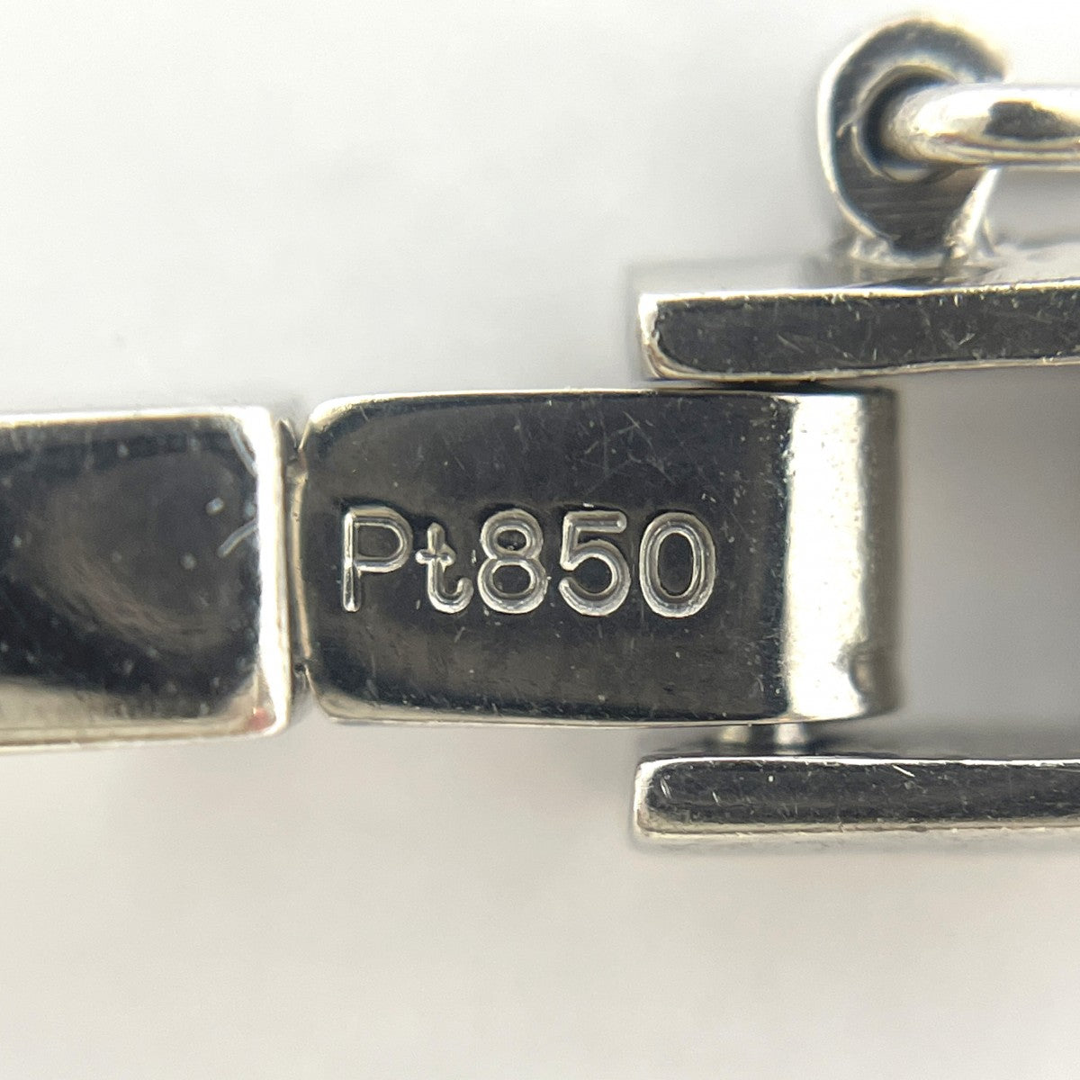 【5khf034】喜平 ネックレス Pt850 プラチナ 6面 ダブル 60.5cm 30.5g キヘイ【中古】メンズ レディース ユニセックス