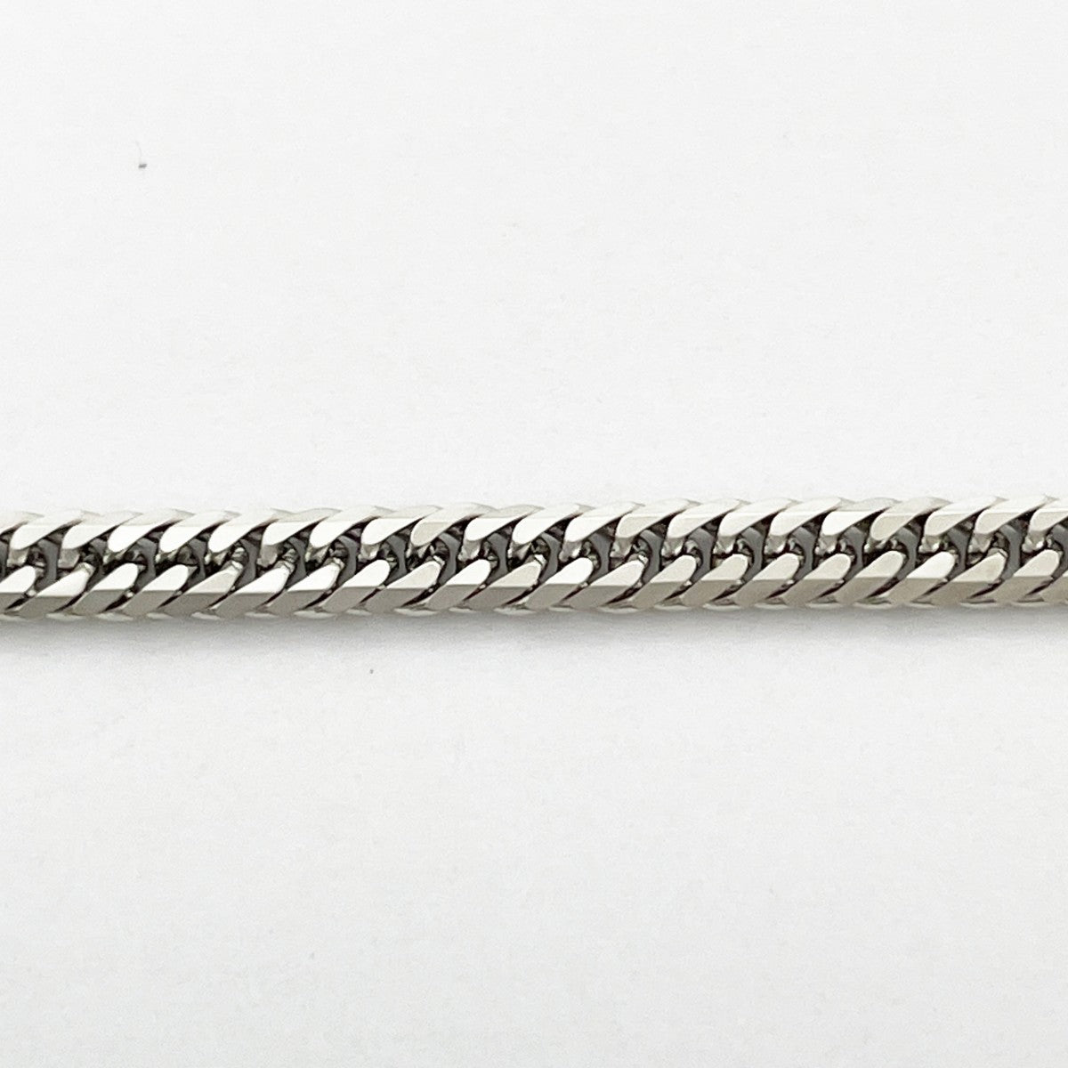 【5khf040】喜平 ネックレス Pt850 プラチナ 6面 ダブル 50.6cm 12.9g キヘイ【中古】メンズ レディース ユニセックス