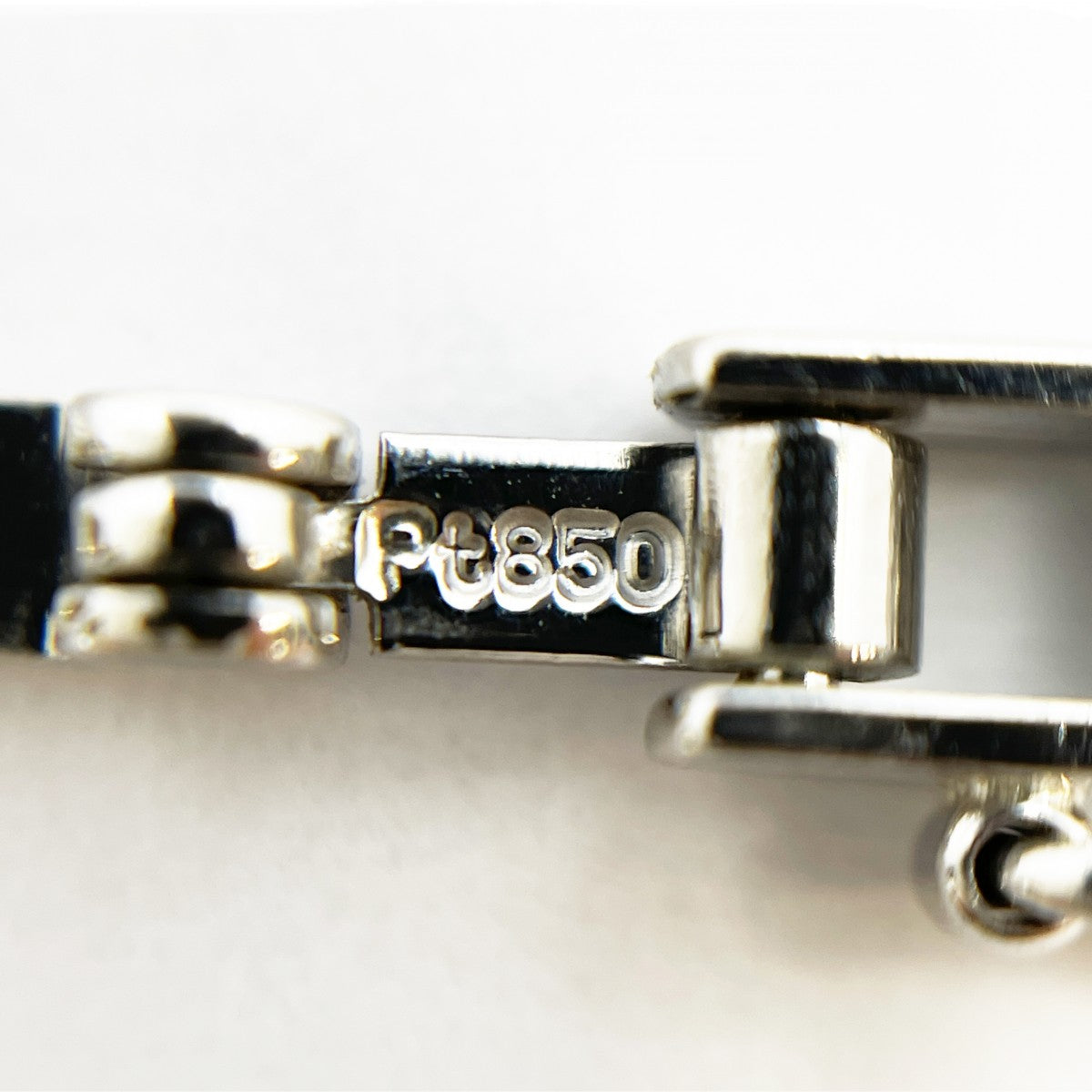 【5khf040】喜平 ネックレス Pt850 プラチナ 6面 ダブル 50.6cm 12.9g キヘイ【中古】メンズ レディース ユニセックス