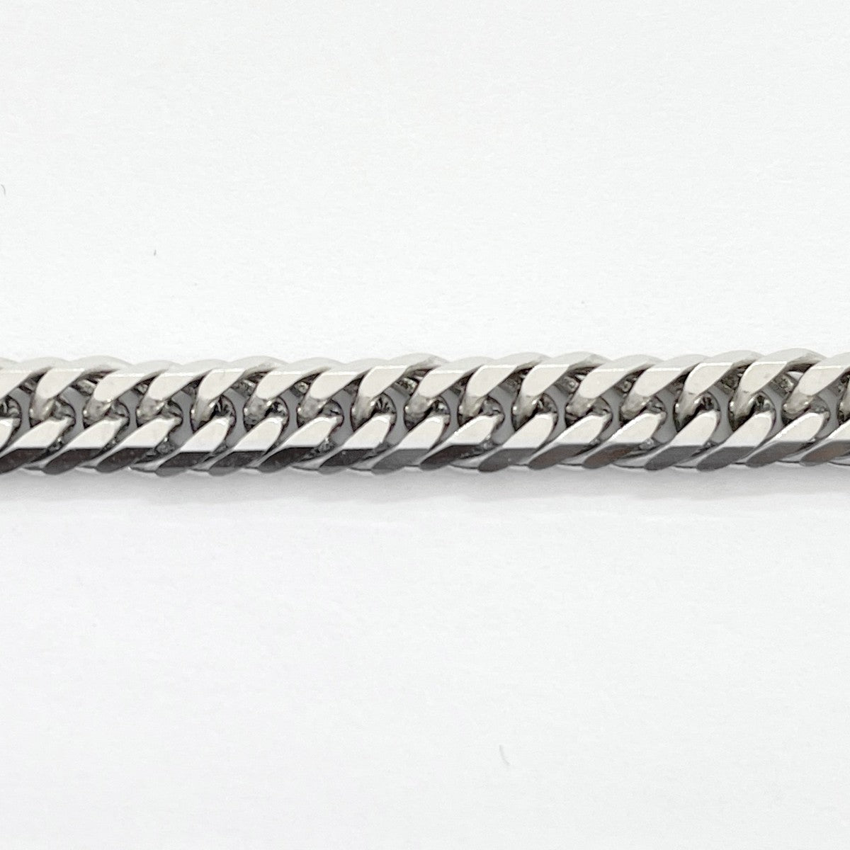 【5khf042】喜平 ネックレス Pt850 プラチナ 6面 ダブル 45.7cm 28.1g キヘイ【中古】メンズ レディース ユニセックス