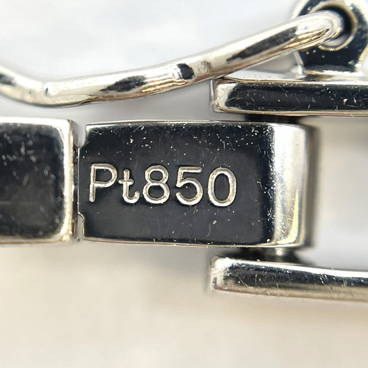 【5khf042】喜平 ネックレス Pt850 プラチナ 6面 ダブル 45.7cm 28.1g キヘイ【中古】メンズ レディース ユニセックス