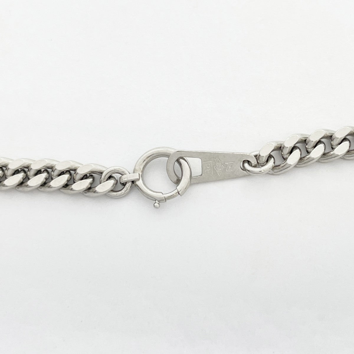 【5khf048】喜平 ネックレス Pt850 プラチナ 2面 シングル 45.4cm 27.4g キヘイ【中古】メンズ レディース ユニセックス