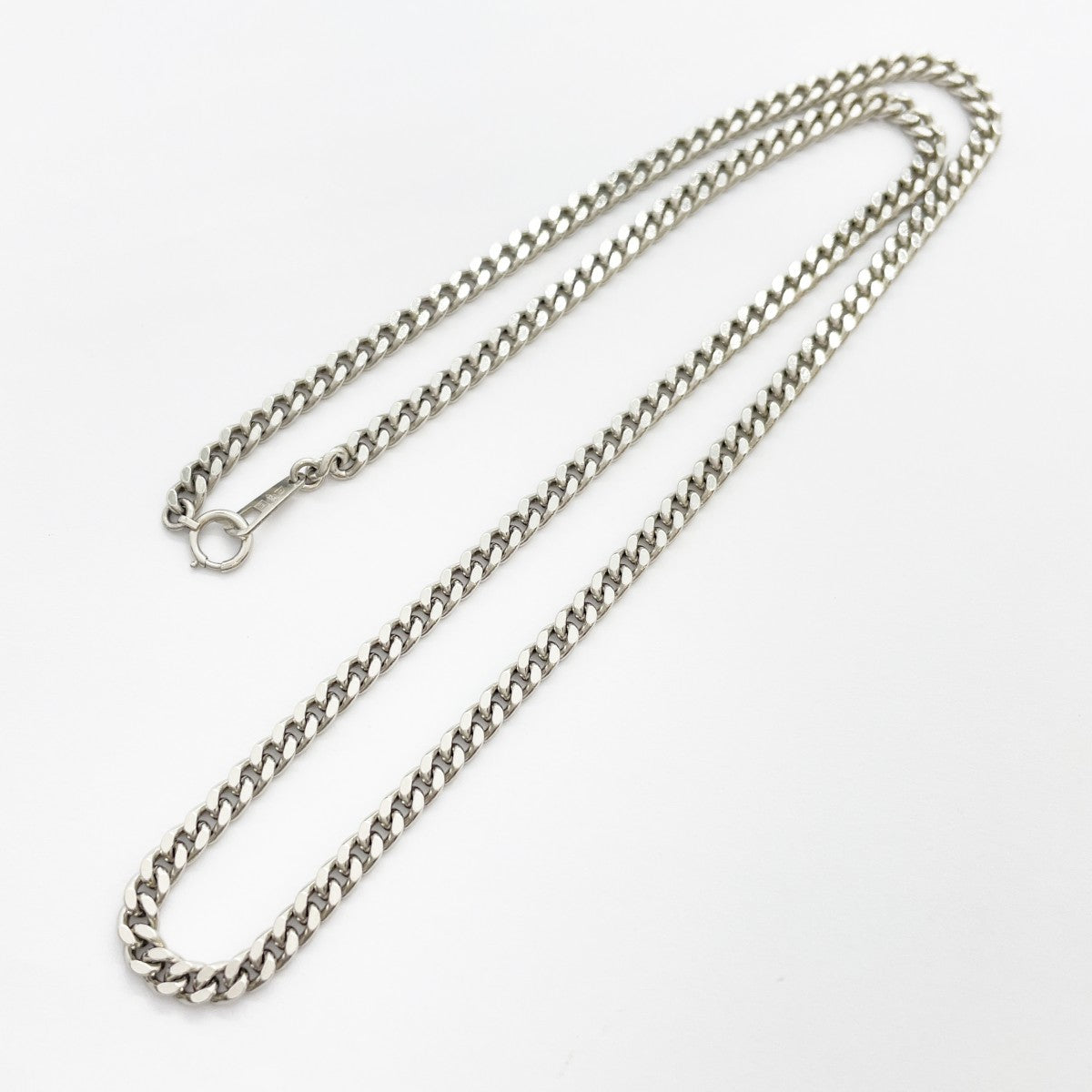 【5khf048】喜平 ネックレス Pt850 プラチナ 2面 シングル 45.4cm 27.4g キヘイ【中古】メンズ レディース ユニセックス