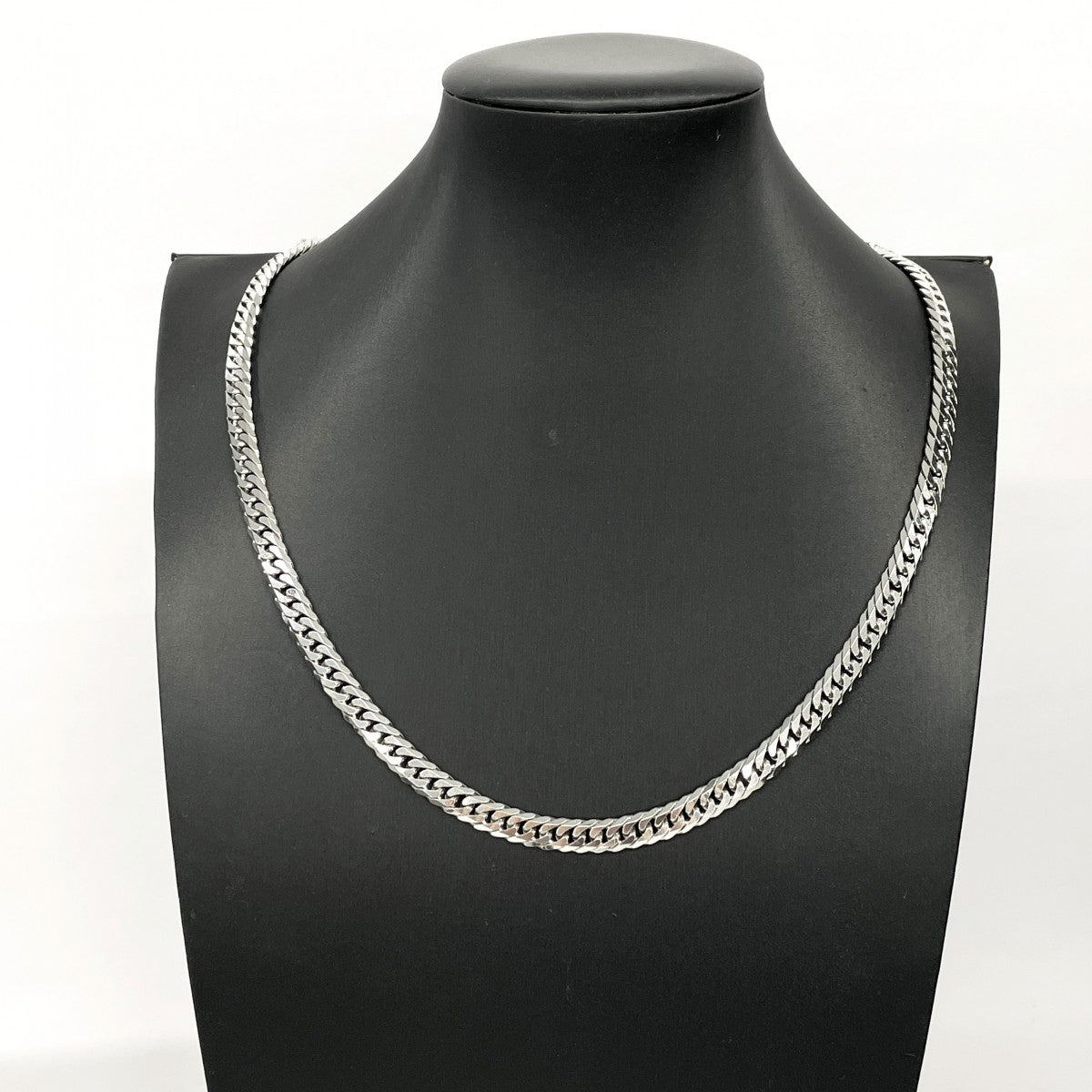 【5khf056】喜平 ネックレス Pt850 プラチナ 6面 ダブル 60.4cm 100.6g キヘイ【中古】メンズ レディース ユニセックス