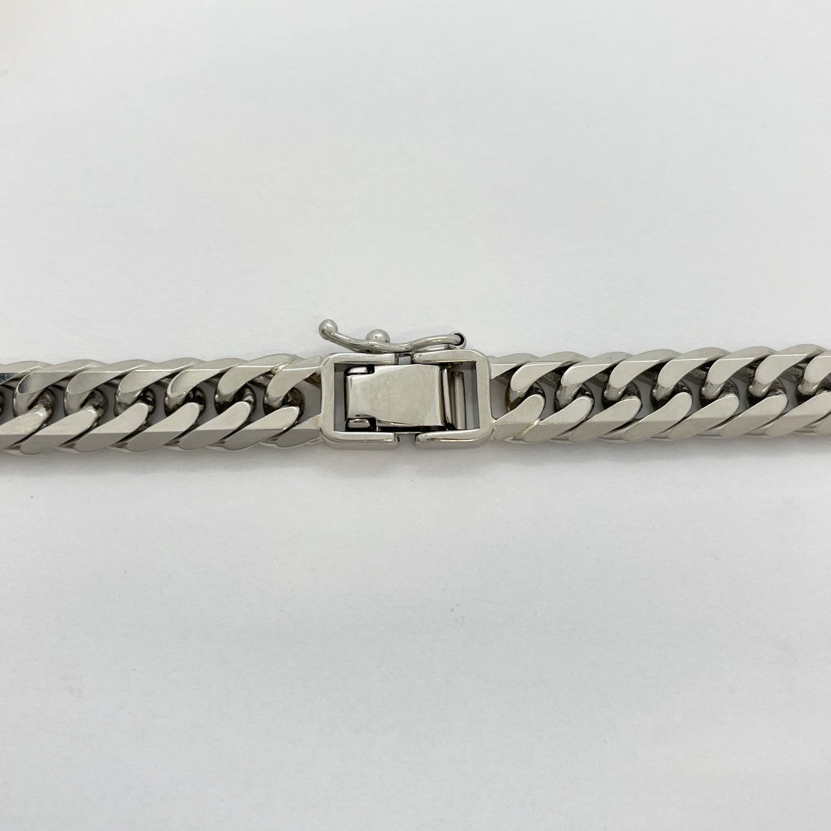【5khf056】喜平 ネックレス Pt850 プラチナ 6面 ダブル 60.4cm 100.6g キヘイ【中古】メンズ レディース ユニセックス