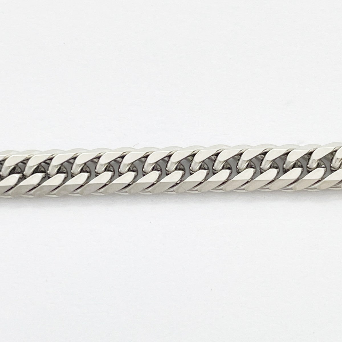 【5khf064】喜平 ネックレス Pt850 プラチナ 6面 ダブル 60cm 30.8g キヘイ【中古】メンズ レディース ユニセックス
