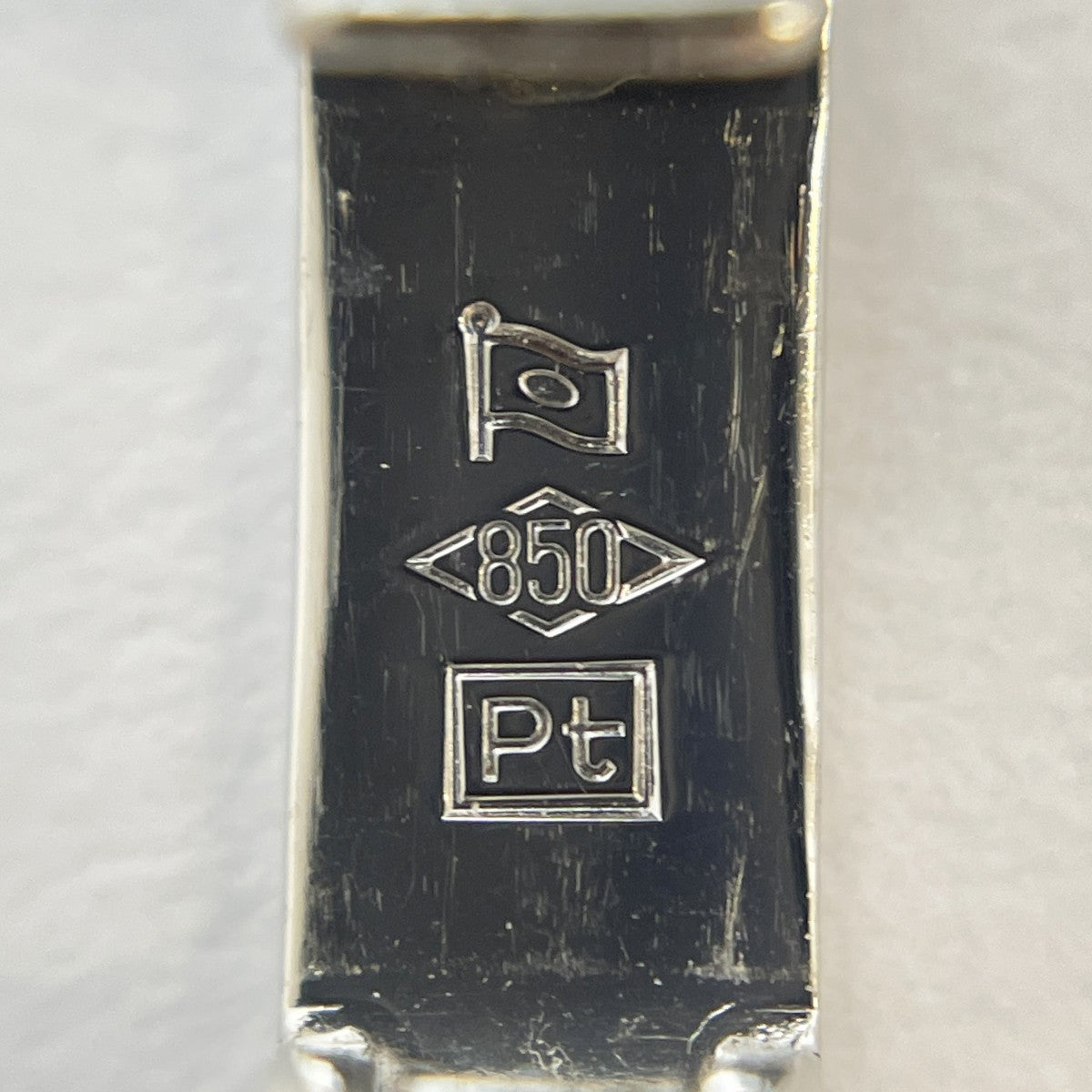 【5khf064】喜平 ネックレス Pt850 プラチナ 6面 ダブル 60cm 30.8g キヘイ【中古】メンズ レディース ユニセックス