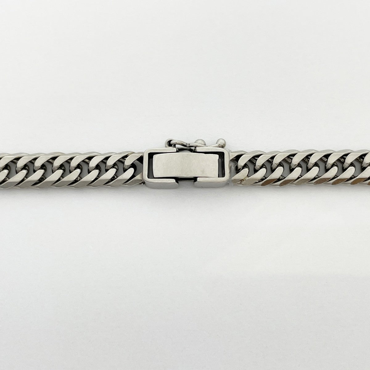 【5khg001】喜平 ネックレス Pt850 プラチナ 6面 ダブル 62.7cm 49.9g キヘイ【中古】メンズ レディース ユニセックス
