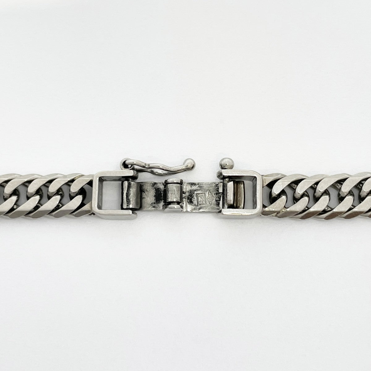【5khg001】喜平 ネックレス Pt850 プラチナ 6面 ダブル 62.7cm 49.9g キヘイ【中古】メンズ レディース ユニセックス