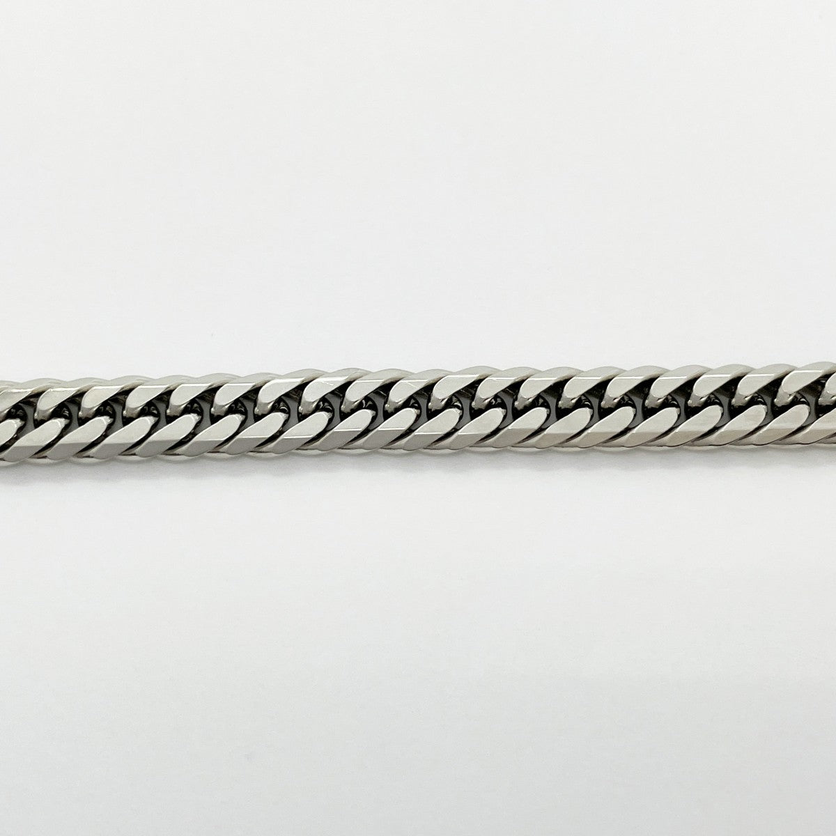 【5khg003】喜平 ブレスレット Pt850 プラチナ 6面 ダブル 17.5cm 26.2g キヘイ【中古】メンズ レディース ユニセックス
